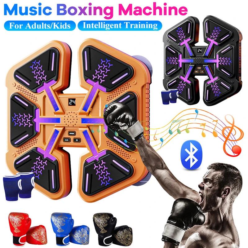 New Smart Music Boxing Machine Boxing Training Punching Equipment Adult Children Sports Fitness Home Music Boxing Wall Target