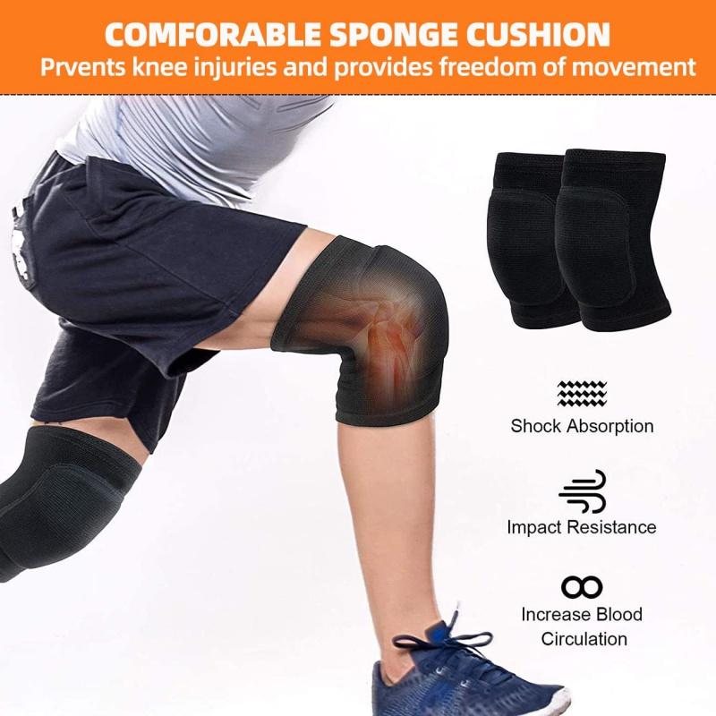 Volleyball Knee Pads for Dancers, Soft Breathable Knee Pads for Men Women Younth Girls Kids Knees Protective, Knee Braces for Volleyball Football Dance Yoga Wrestling Running Cycling