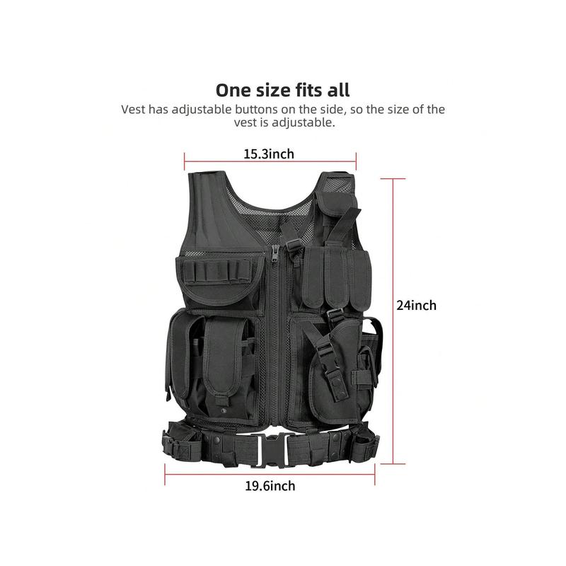 Military Tactical Vest Multifunctional Assault Combat Assault Gear Sport Protect