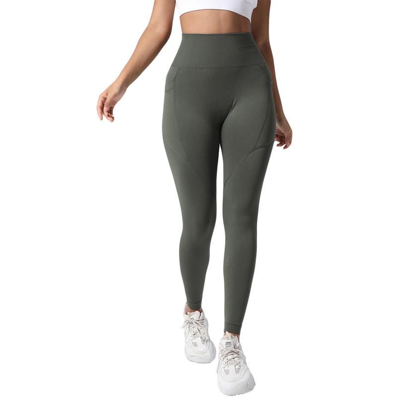 Leggings For Women,High Waist And Invisible Tummy Control, Super Soft Athletic Yoga Pants, Suitable For Yoga And Running Sport