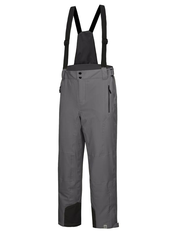 Little Donkey Andy Men's Waterproof Windproof Ski Detachable Bib Pants