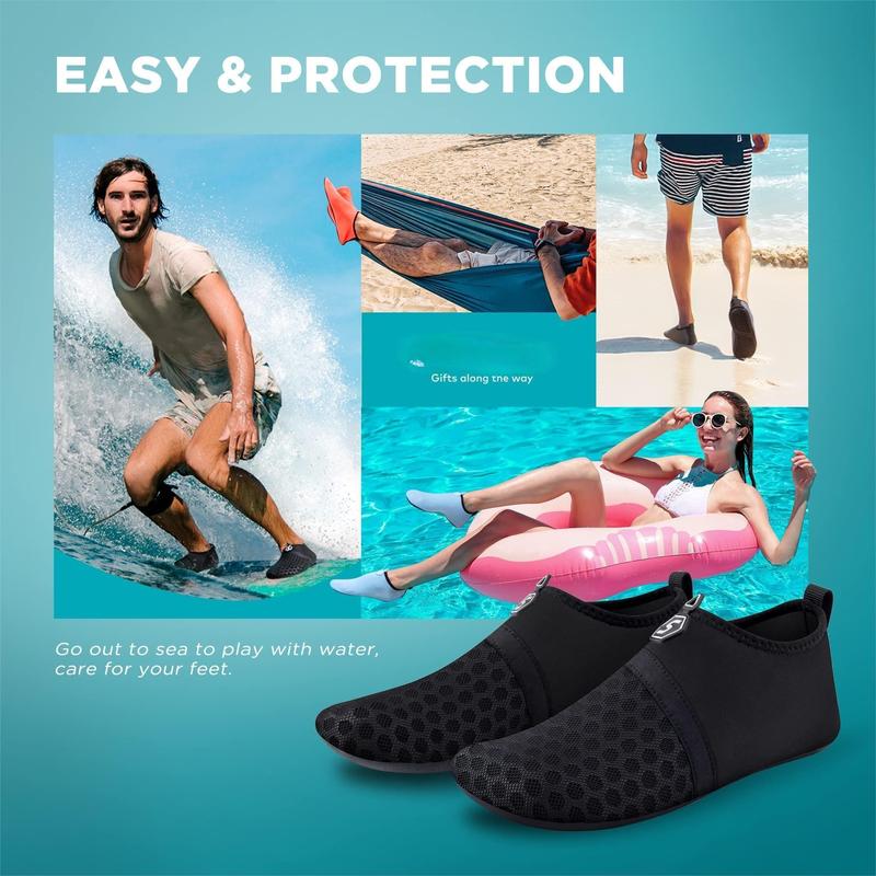 Water shoes quick-drying water socks barefoot slip-on suitable for beach pool swimming river yoga lake surfing women's men's SK001