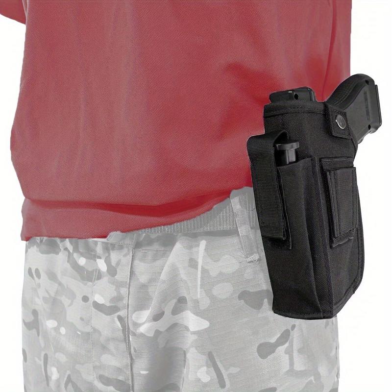 Flashlight Laser Lamp IWB OWB Holster with Cartridge Bag Left and Right Hand Universal