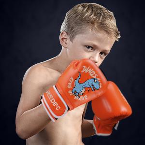 4OZ Kids Boxing Gloves for Boys and Girls, Youth Boxing Training Gloves for Kids 3-15, Punching Bag Kickboxing Thai Mitts MMA Training Sparring Gloves