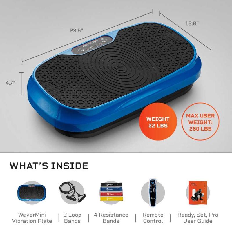 Waver Mini Vibration Plate - Personalized Fitness Equipment Mini Stepper