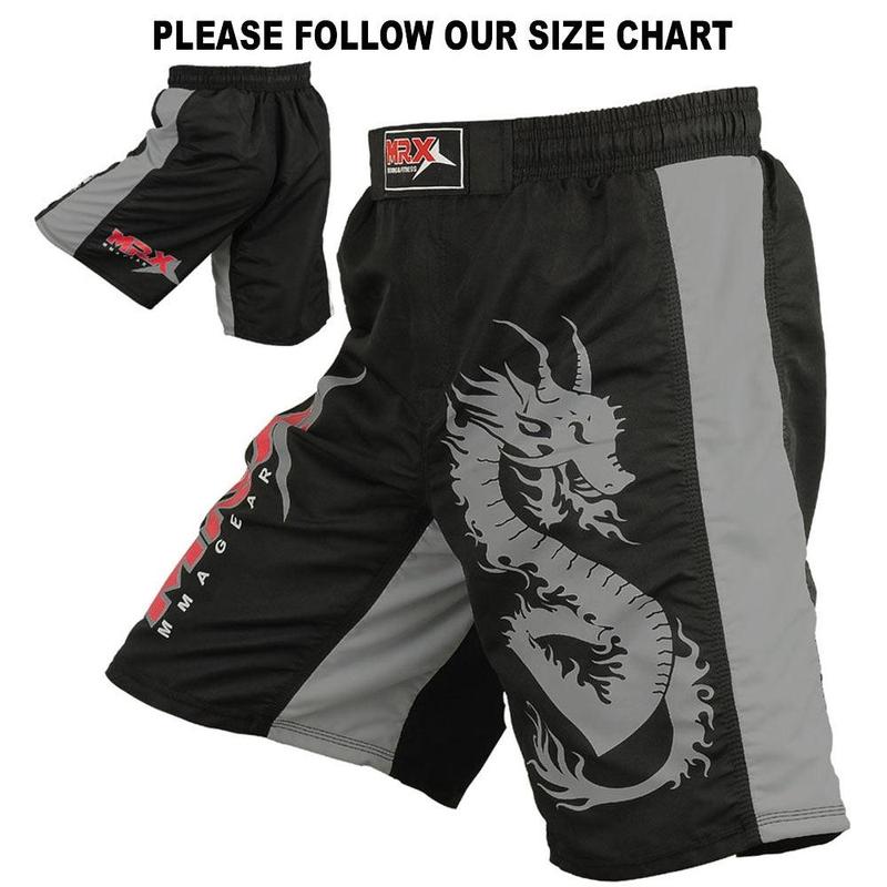 MRX MMA Training Shorts Cage Fighting Grappling Martial Arts Boxing Muay Thai Short