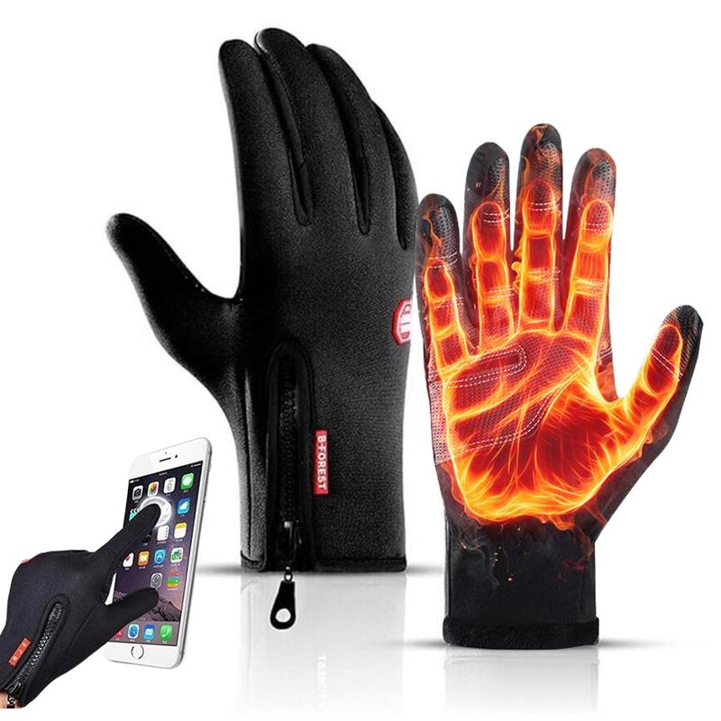 Winter Gloves for Men Women Waterproof Running Cycling Glove Thermal Warm Windproof Gloves Touch Screen Finger for Skiing Snow Driving Snowboarding