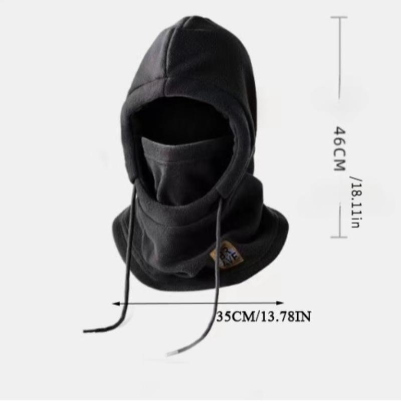 2 in 1 Hooded Face Mask, Outdoor Street Trend Hooded Mask, Fashionable Hooded Mask for Men & Women, Outdoor Sports Accessories