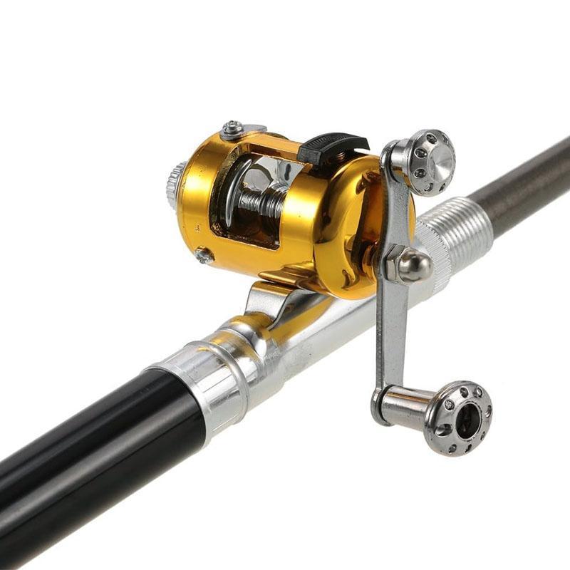 Portable Mini Fishing Rod, Mini Portable Pocket Pen Fishing Rod, Outdoor Ice Fishing Rod, Gift for Fishing Lovers