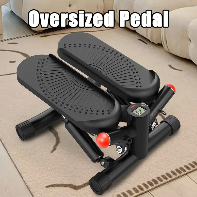 Mini Stepper for Exercise with band, Mini Stepper with 300lb loading capacity, 2024 New Stepping Machine