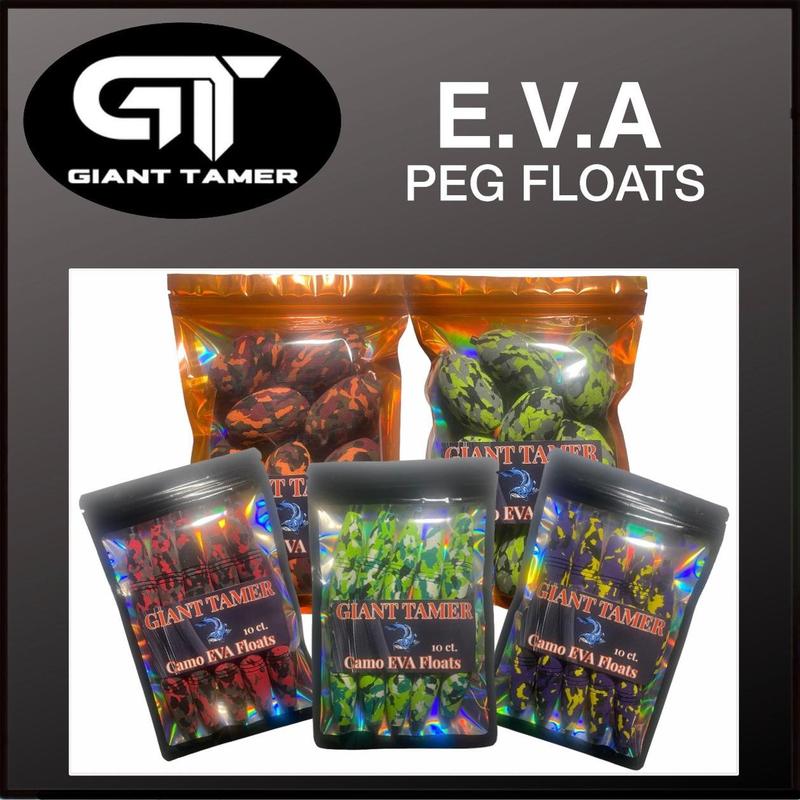 Giant Tamer E.V.A Peg Floats - Superior Flotation and Durability