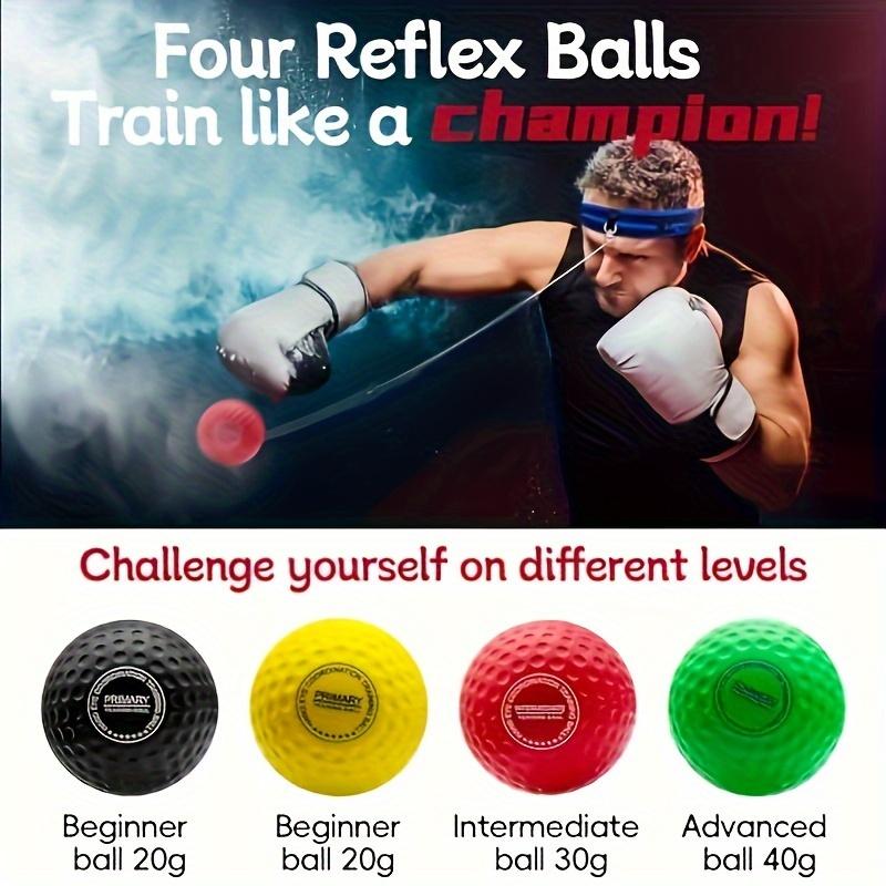 Boxing Reflection Ball, Lomadodin Boxing Equipment, Men's Boxbollen Game, Enhance Agility and Reaction Speed, Perfect for Family and Professional Training, Gift for Boxing Lovers