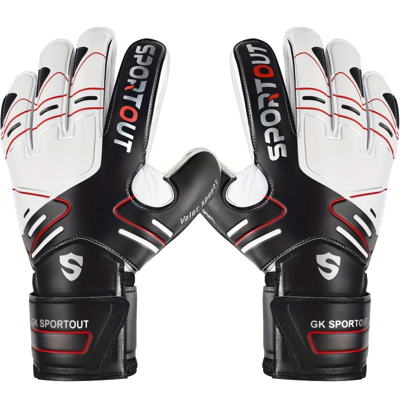 High-Performance Goalkeeper Gloves - Enhanced Grip, Impact Protection - Beginner-Friendly Soccer Gear