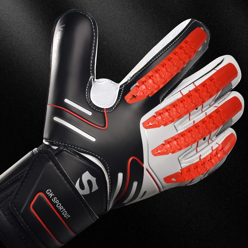 High-Performance Goalkeeper Gloves - Enhanced Grip, Impact Protection - Beginner-Friendly Soccer Gear