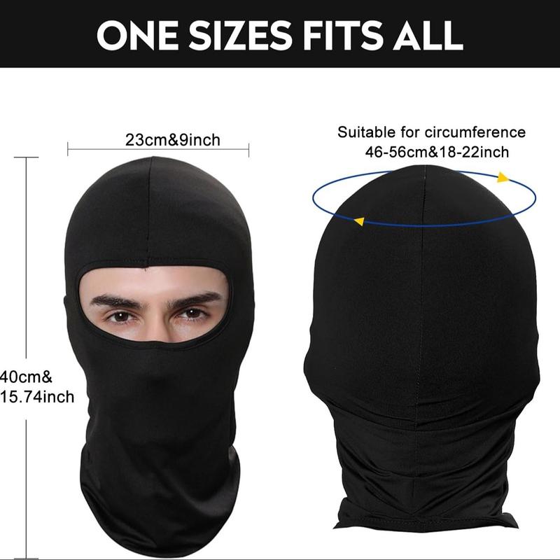 Breathable Sun Protection Face Mask, 9 Counts set Outdoor Sports Face Cover, Balaclava Face Mask, Windproof Face Mask for Men & Women, Sports & Outdoor Accessories, Running Essentials, Face Masks, Ski Mask, Christmas Gift