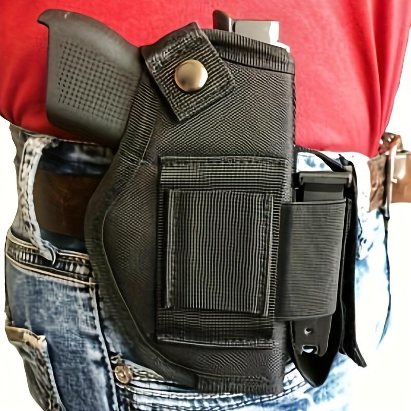 Unisex Holster, 9mm Pistol Holster, IWB Owb Concealed Carrying Pistol Holster, with Cartridge Bag