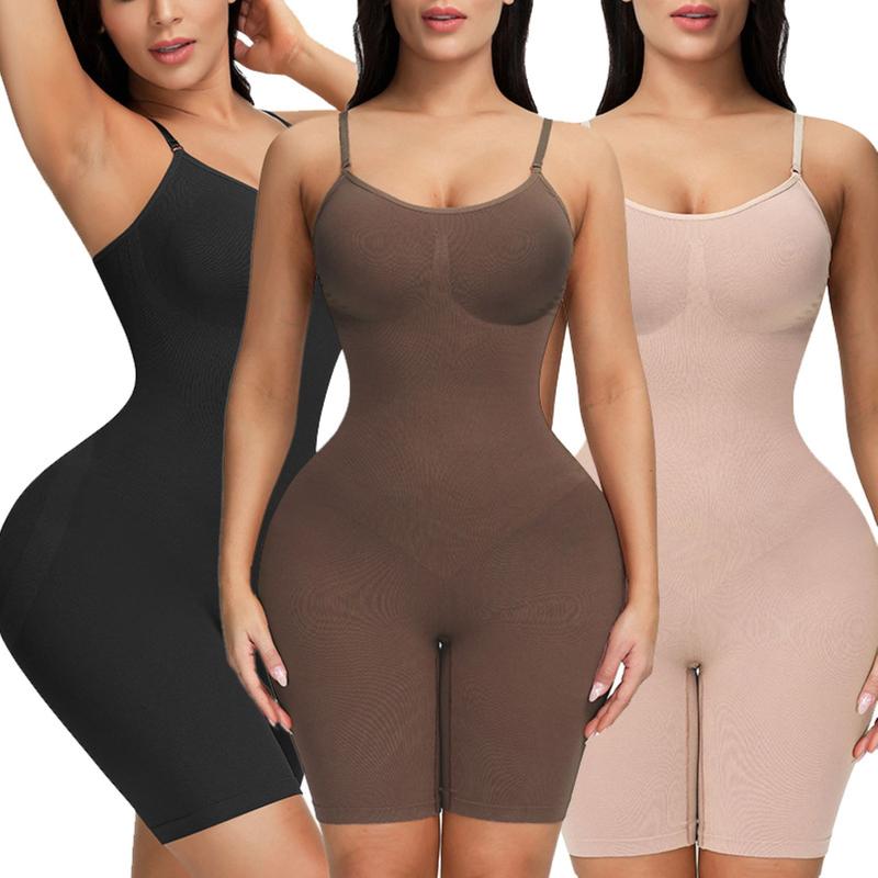 3 Pcs Solid Color Smooth Sleeveless Jumpsuit, Slim Yoga Sports, Women's Sportswear Hip Lifting Seamless Shapewear, Tummy Beauty, Tennis Wear