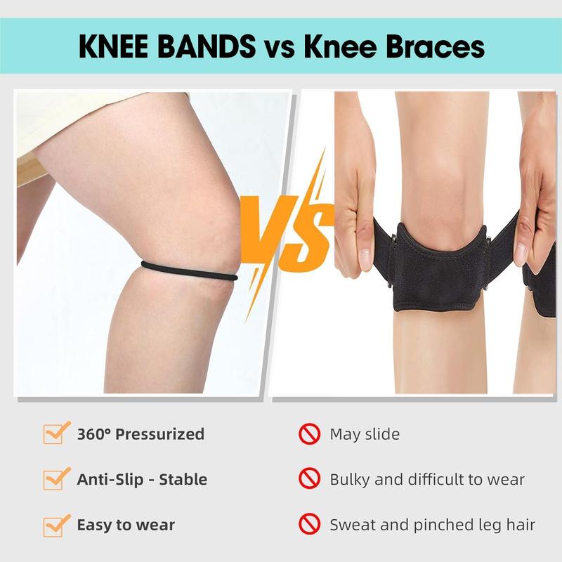 Patella Bands - Knee pain, Tendon support strap