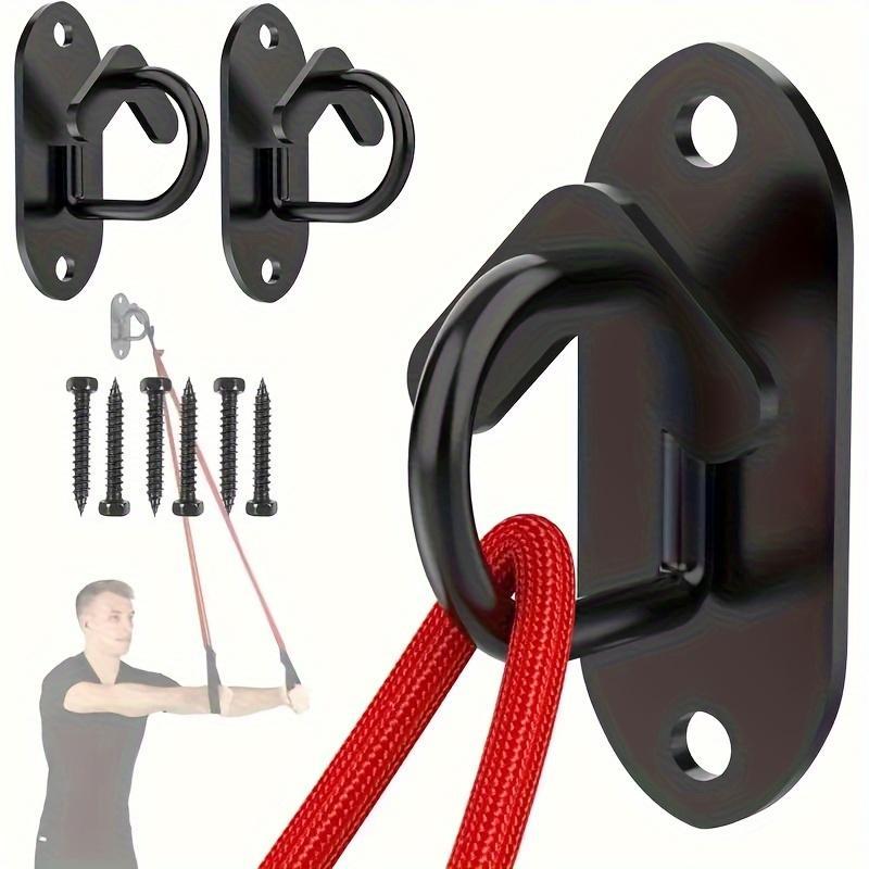 Wall Mounted Resistance Band Anchor, 3 Counts Durable Resistance Band Anchor, Fitness Equipment for Home Gym Workout