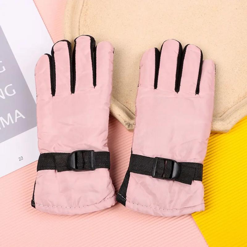 winter gloves 1Pair Winter Waterproof Warm Adult Kids Boys Girls Gloves Ski Children Mittens Snow Outdoor