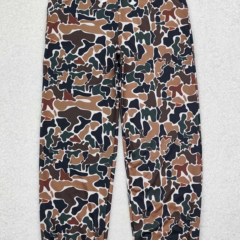 Women Joggers Old School brown with pockets