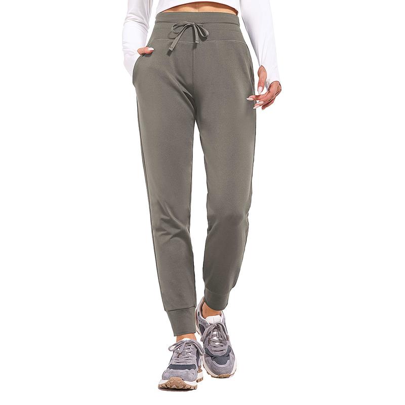 baleaf Women's Fleece Lined Pants Water Resistant Sweatpants High Waisted Thermal Joggers Winter Running Hiking Pockets