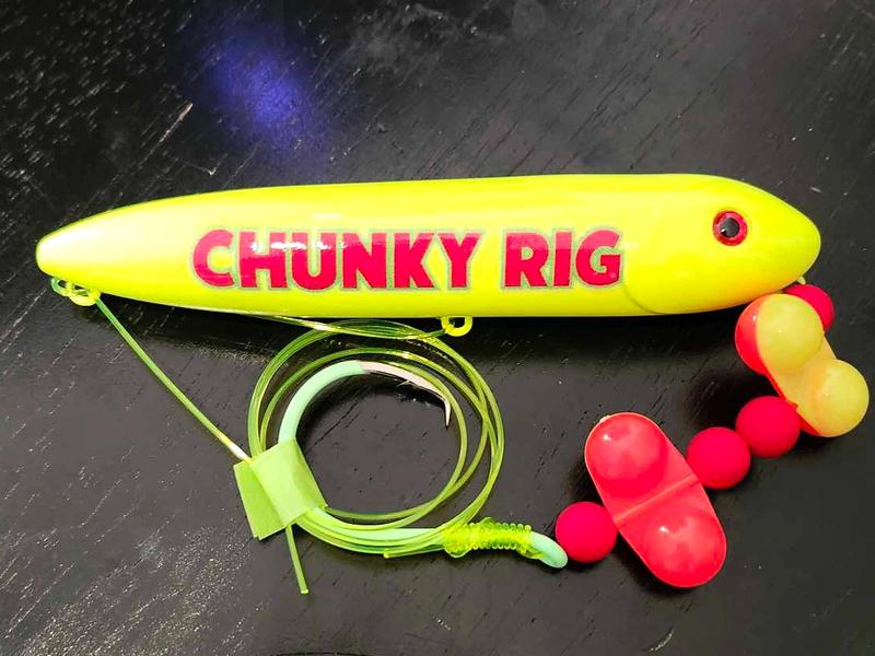 The Official Chunky Rig - 3 Pack - 8 0 glow hooks 