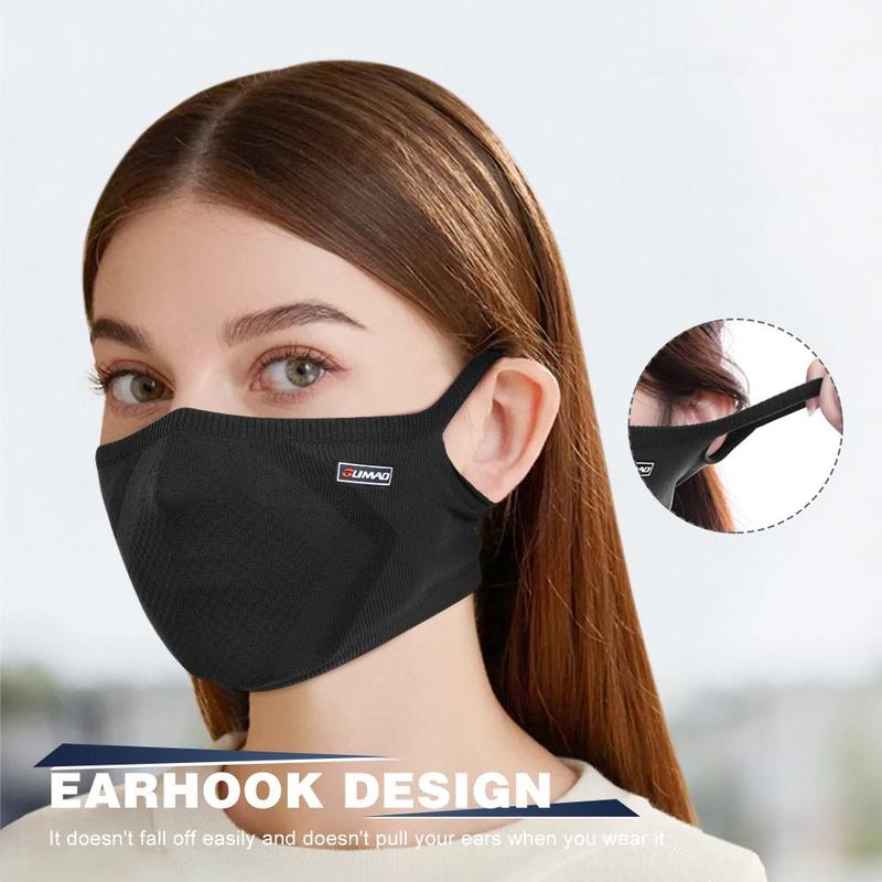 Sports Face Masks, 2 Counts Breathable Quick-drying Soft Face Covers, Reusable Half Masks, Fashion Outdoor Accessories For Running Hiking Ski Cycling Travel Camping