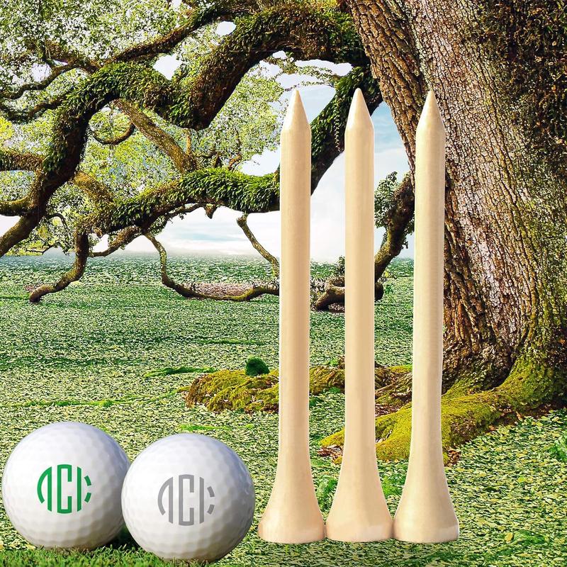 250 130 100 Pack of 2-3 4 or 3-1 4 Inches Professional  Golf Tees - Stronger Than Wooden Golf Tees Biodegradable & Less Friction