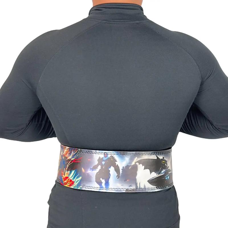 Durable Bodybuilding & Fitness Lever Belt: Adjustable Core & Lower Back Support for Weight Training