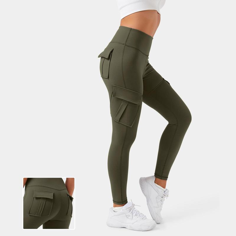 Halara High Waisted Cargo Pocket Skinny Yoga Leggings