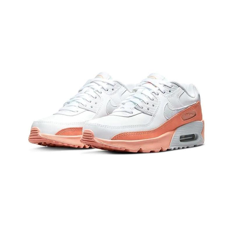 Men's Nike Air Max 90 LTR SE White Aura-Lt Madder Root (DM0956 100)