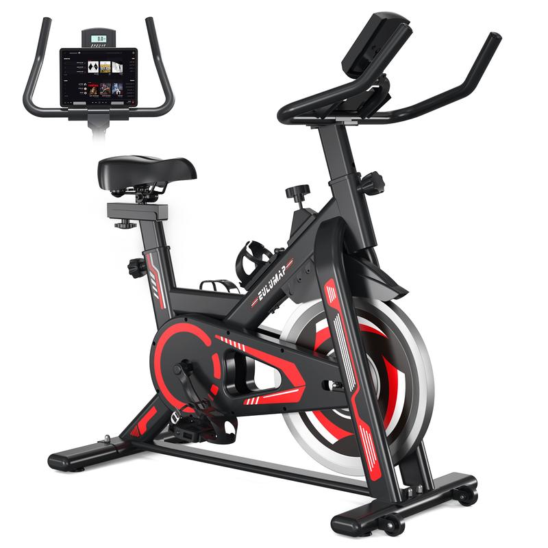 Exercise Bike-Indoor Cycling Bike Stationary Bike for Home Gym, Cycle Bike With Digital Display & Comfortable Seat Cushion