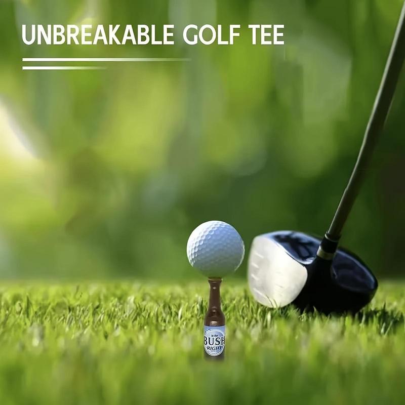 6 Counts Creative Beer Bottle Golf Tee - Durable, The Perfect Gift for Men and Golfers, Ideal for Bachelorette Parties, The Perfect Christmas Holiday Gift