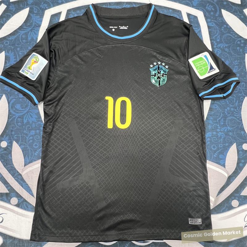 22 23 Brazil Jersey 10 NeymarJr Short Sleeve Soccer Jerseys