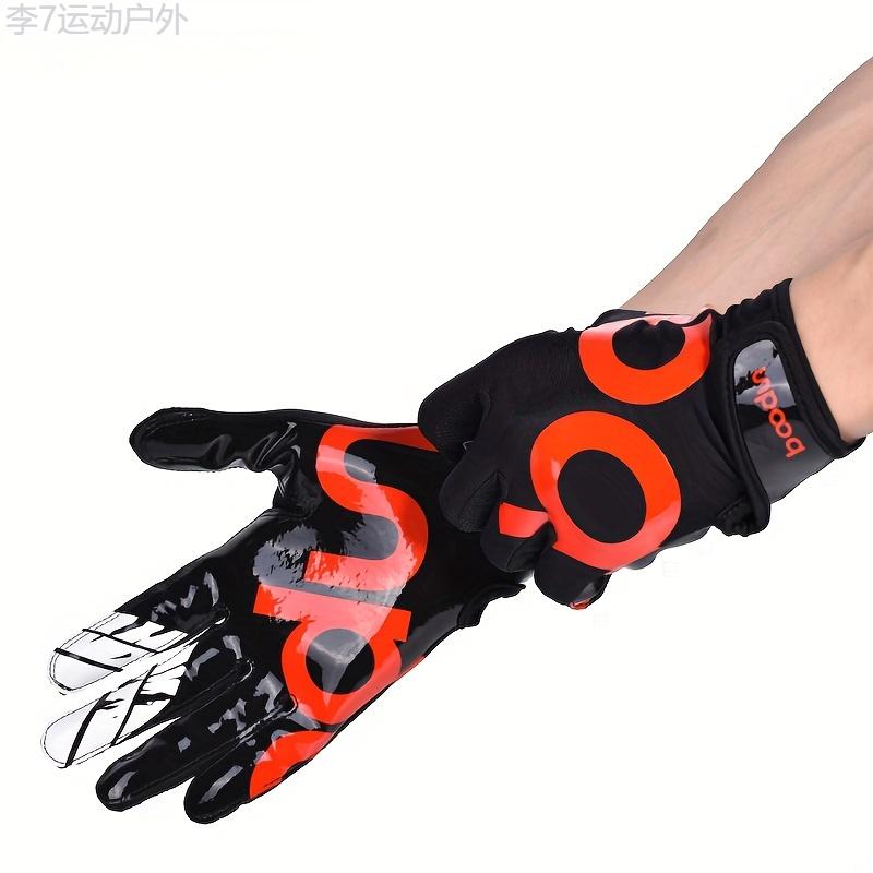 Comfortable Silicone Batting Gloves, Non-Slip Baseball Gloves For Outdoor Hitting Training