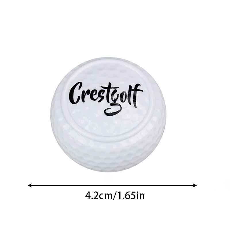 Wheel Shaped Golf Training Aid Ball for Improving Putting Skill, Golf Putting Accuracy Trainer with Instant Feedback