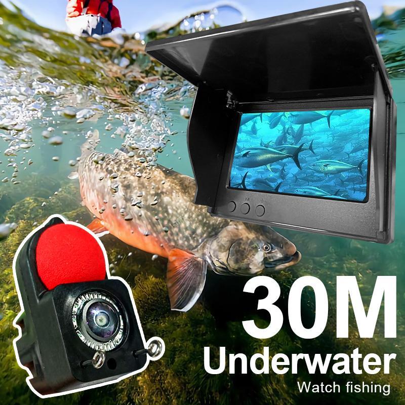 Underwater Fishing Camera, Fish Finder with 4.3 Inch Screen and Waterproof Camera, Fall Gifts, Underwater Fish Finder, Fishing Equipment, Fishing Stuff, for Fish Tank