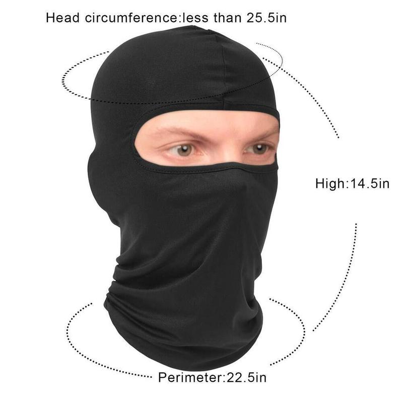 Balaclava Face Mask UV Protection Ski Sun Hood Tactical Thin Mask for Men Women