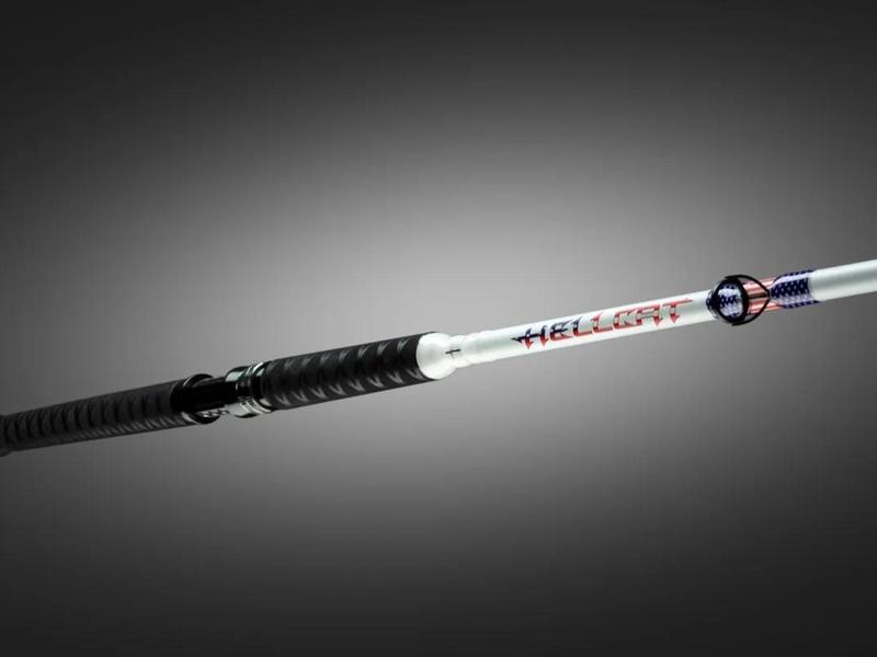 Catch The Fever HellCat Rod Series - Composite Fishing Rods with S-Glass and Carbon Fiber for Unmatched Performance