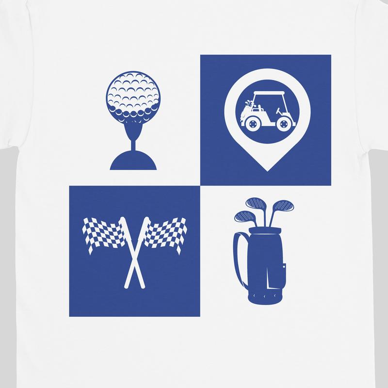 Michelob ULTRA Vintage logo Golf Course T-Shirt, Full Color, 2 Side T-Shirt, Unisex T-Shirt, For Men, For Women