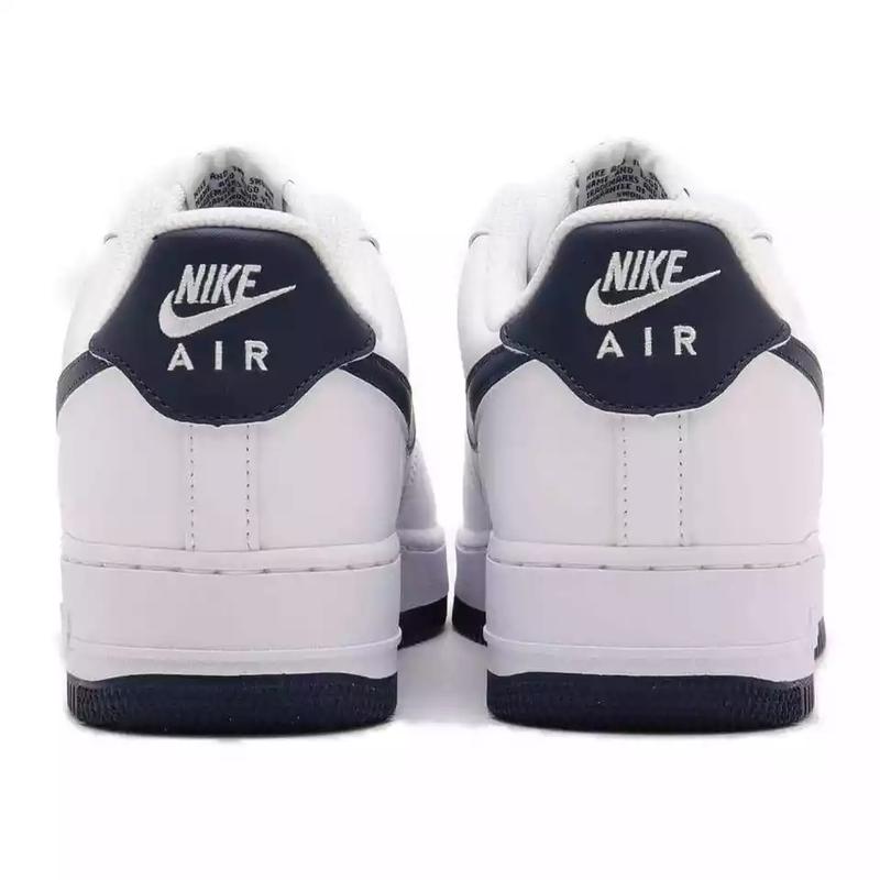 Men's Nike Force 1 '07 White Midnight Navy-White (FJ4146 104)