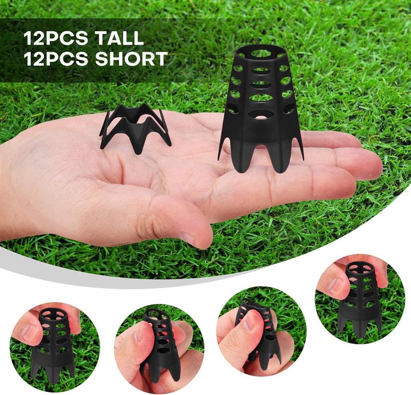 Golf Simulator tees, 22Pcs Plastic Golf Mat Tees for Home, Outdoor or Indoor Golf Tees for Training, Practice Golf tees for Winter Turf and