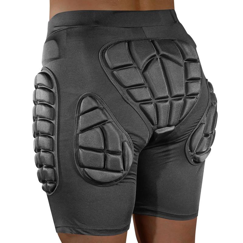 Christmas Protective Padded Impact Shorts, Breathable 3D Protection Gear for Hip, Butt and Tailbone, Snowboarding Shorts for Men & Women