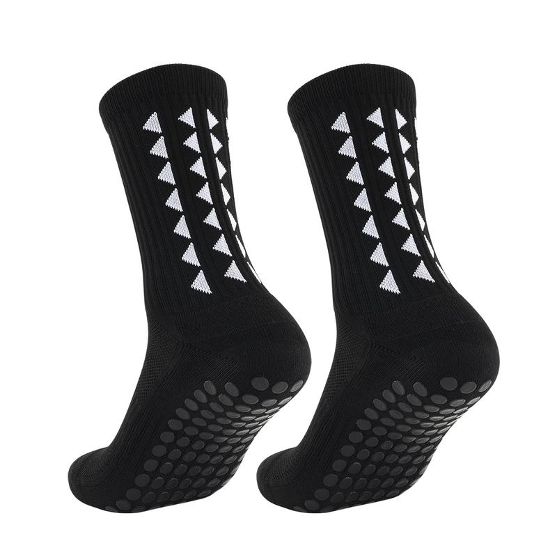 4 pieces of men's crew sports socks, non-slip shock absorption, comfortable and breathable sports socks, suitable for men's outdoor football, basketball training, running, outdoor activities