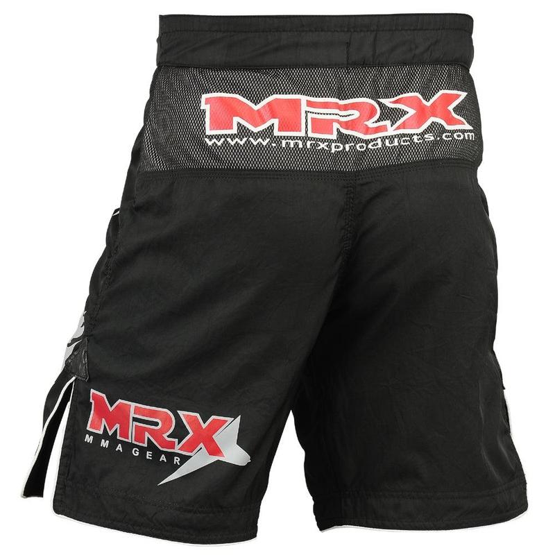 MRX MMA Fighting Shorts for Men - Grappling Fight Short 1102 - Stretch Taslan Fabric - Slim Fit - All Season Sports Clothing