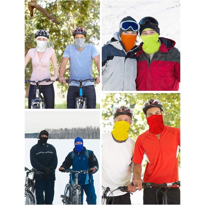 9 Count Ski Mask for Men Full Face Cover UV Sun Protection Face Mask Balaclava Mask for Outdoor Motorcycle Cycling