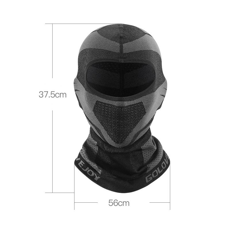 Breathable Winter Balaclava, Windproof Motorcycle Face Mask Cycling Warmer Neck Gaiter Outdoor Sports(2Pcs)