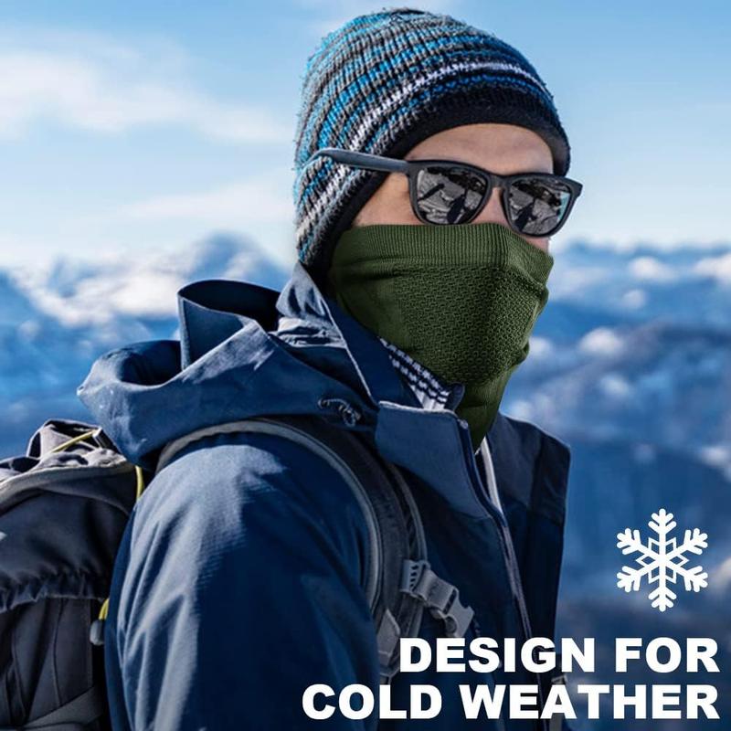 Ultimate Winter Gear Arctic Windproof Neck Warmer Gaiter Versatile Face Mask, Balaclava, and Bandana for Skiing, Snowboarding, and Outdoor Activities