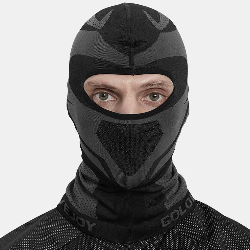 Breathable Winter Balaclava, Windproof Motorcycle Face Mask Cycling Warmer Neck Gaiter Outdoor Sports(2Pcs)